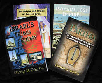 Steven M. Collins four book covers